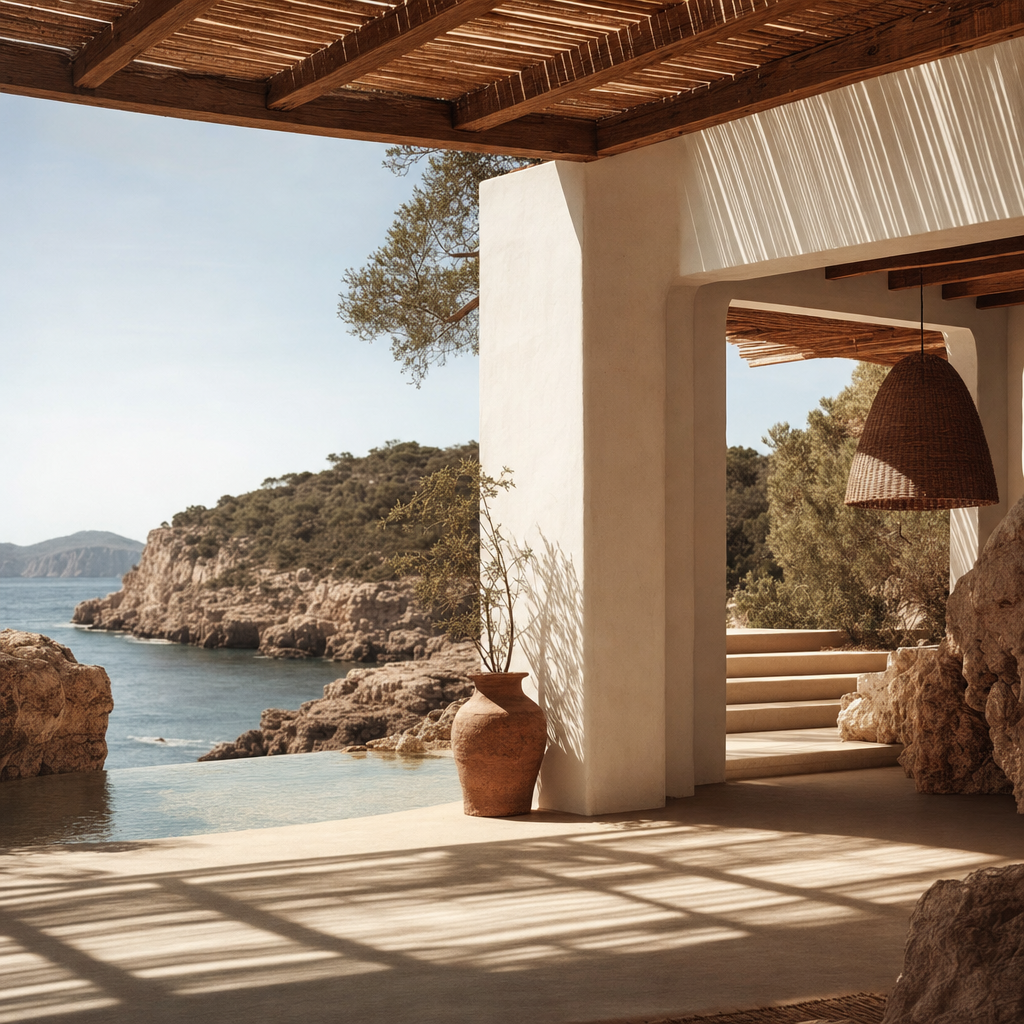 Arquitectura del beach club Alma Beach